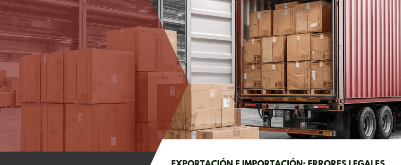 Exportación e importación: errores legales frecuentes
